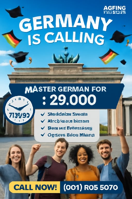 Unlock Your Future: German Language Course at Historic ₹29,000!
