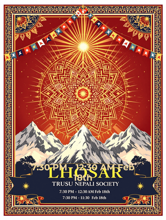 Lhosar Celebration by TRUSU Nepali Society