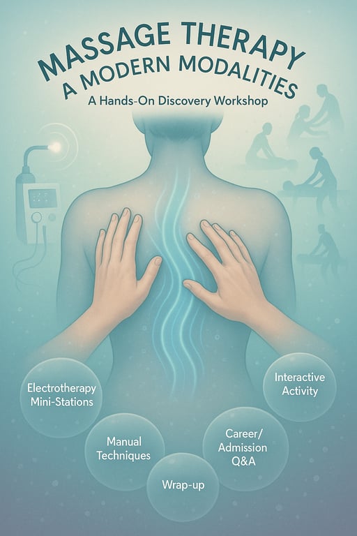Unlock the Power of Healing: Hands-On Workshop in Massage Therapy
