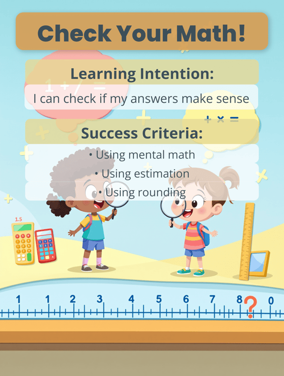 Math Sense: Making Answers Count!