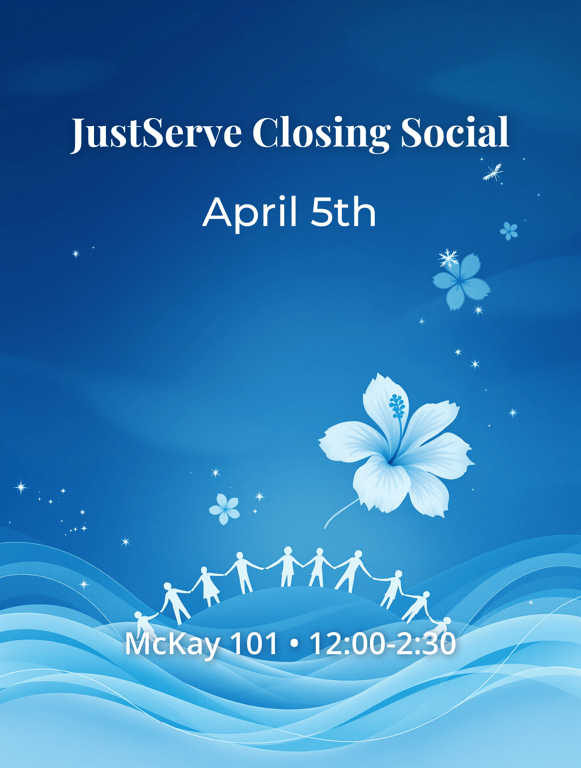 Join Us for the JustServe Closing Social!