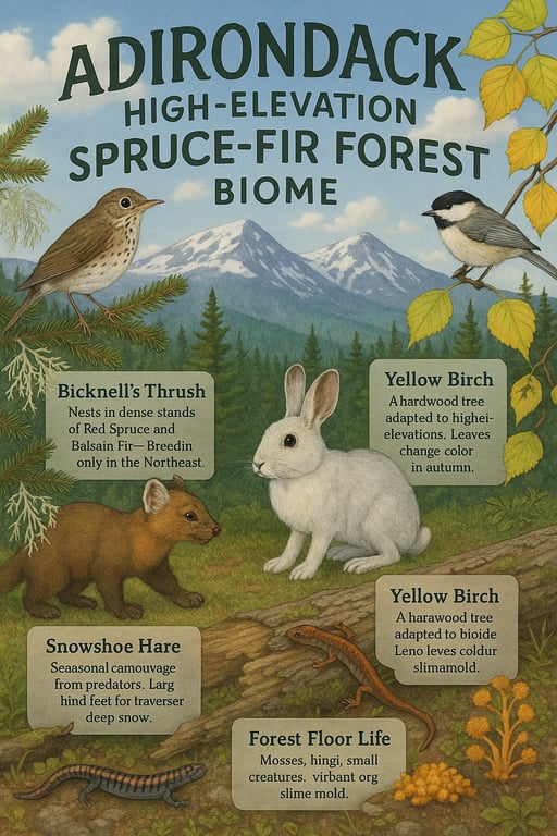 The Resilient Realm: Adirondack High-Elevation Spruce-Fir Forests
