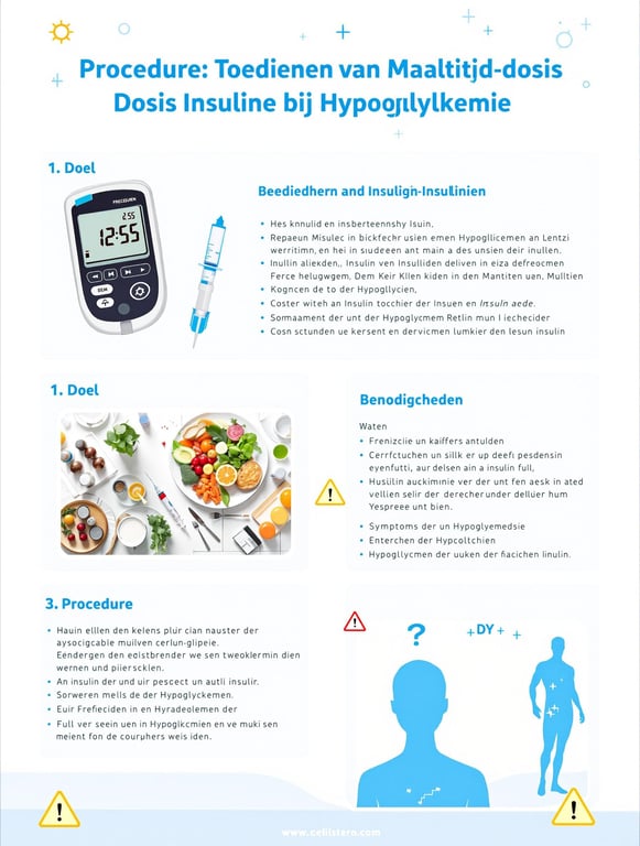 Insuline Toediening bij Hypoglykemie: Een Stapsgewijze Gids