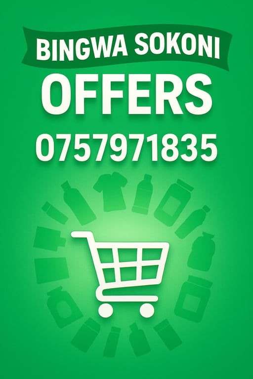 Bingwa Sokoni Offers!