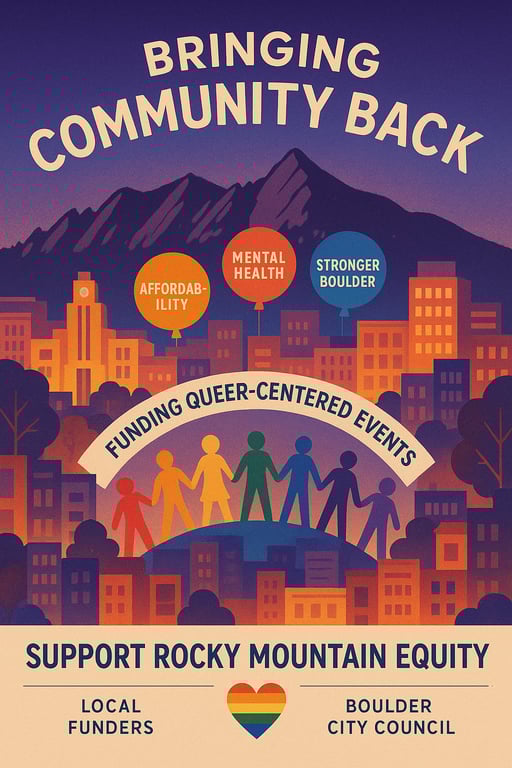 Boulder Blooms: Building Queer Community Together