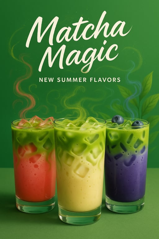 Matcha Mania: A Flavorful Fête