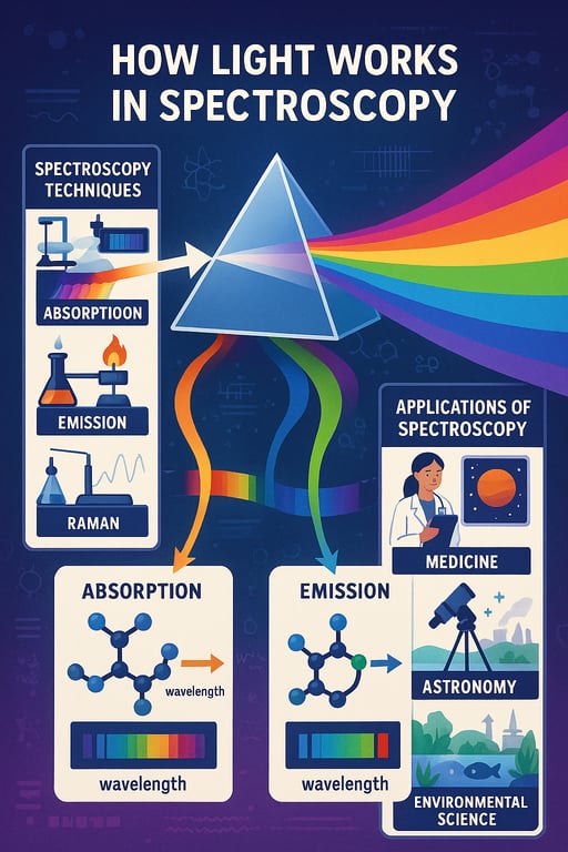 Illuminating Spectroscopy: The Dance of Light and Matter
