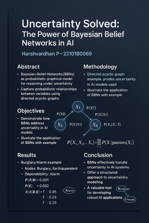 Unlocking the Unknown: Bayesian Belief Networks in AI