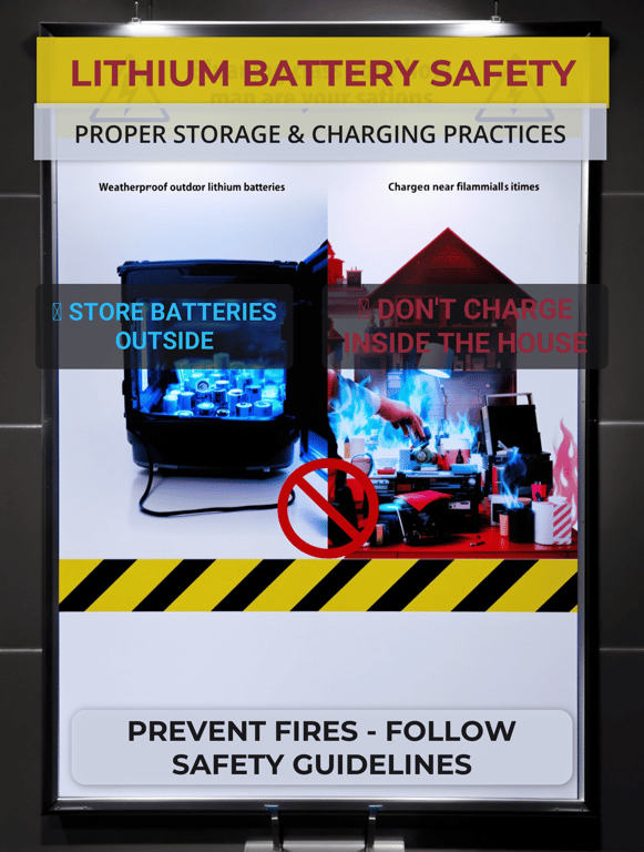 Battery Safety: Charge Smart!