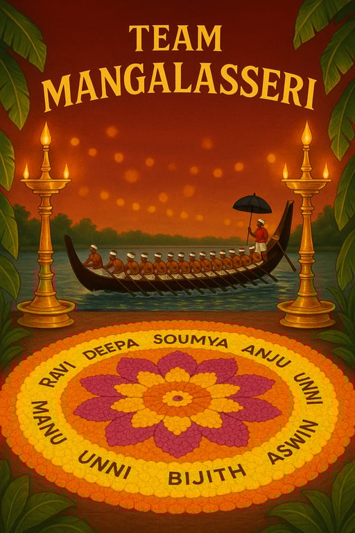 Celebrate Onam with Team Mangalasseri!