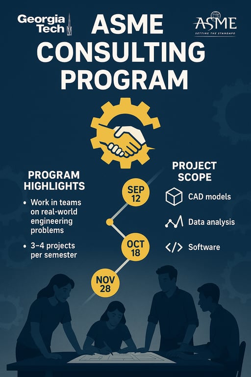 Engineering Tomorrow: Consulting Program Launch