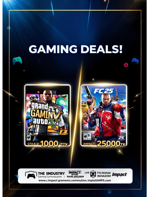 Premium Gaming Sale Poster