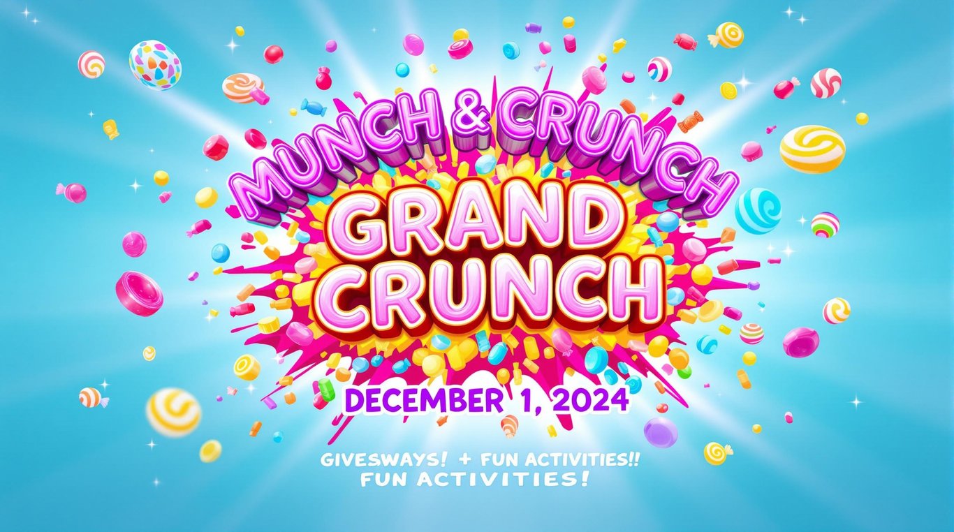 MUNCH & CRUNCH Grand Opening Celebration