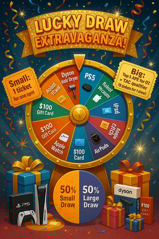 🎉 Spin to Win: The Ultimate Lucky Draw 🎟️