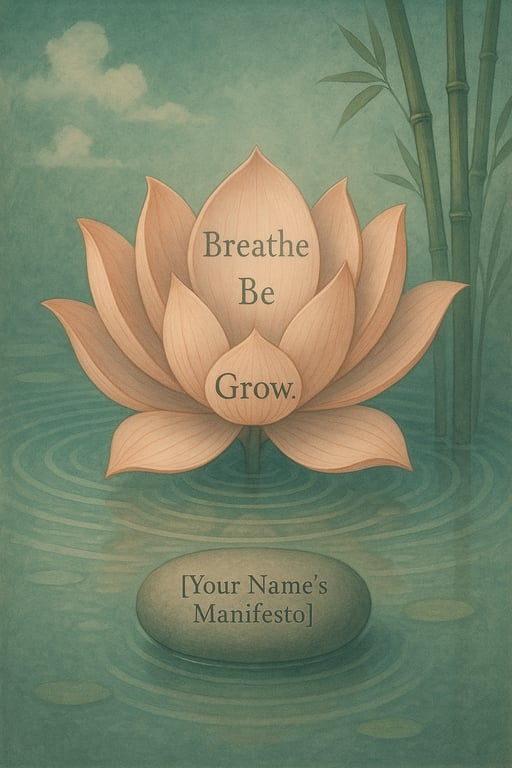 Manifesto for a Mindful Life