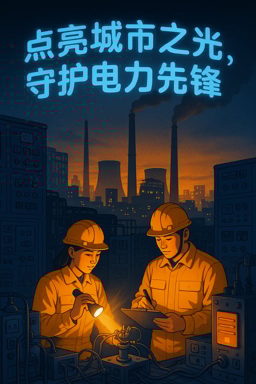 点亮城市之光，守护电力先锋