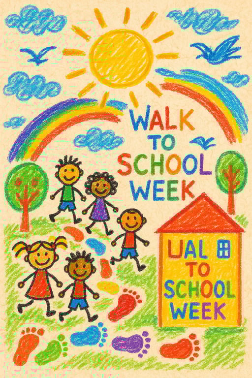 Step into Fun: Walk to School Week!