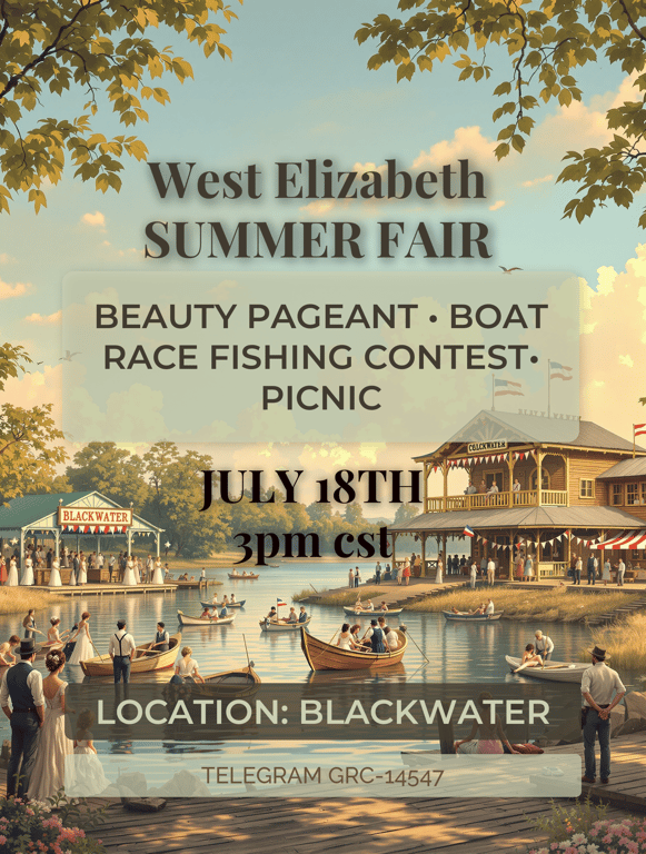 Blackwater's Whimsical Wild West Fest 1903