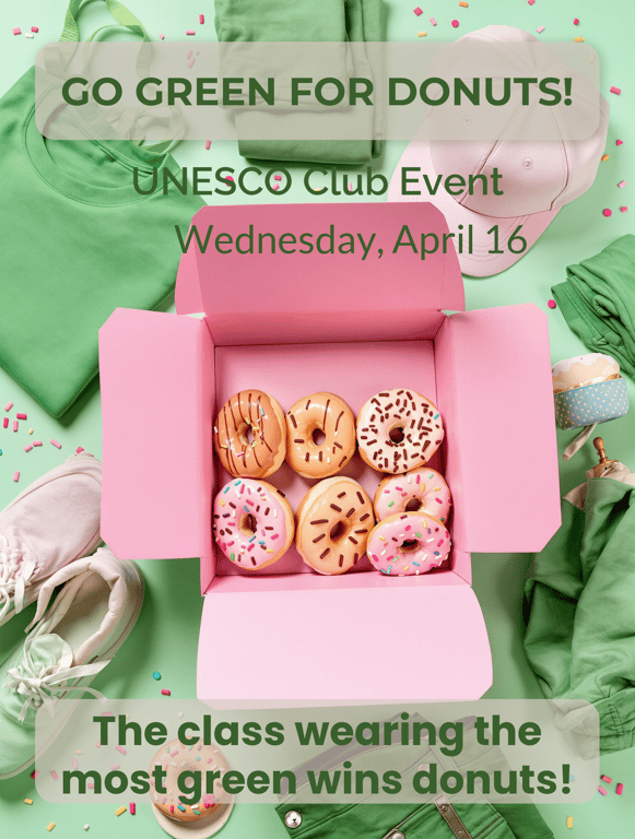 Go Green for Donuts!
