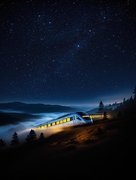Starry Night Train Black Friday Sale