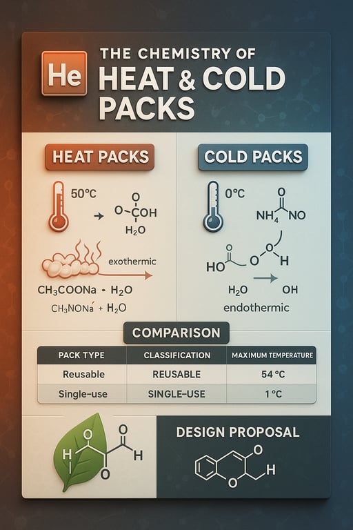 Heat and Cold Packs: Science Meets Relief