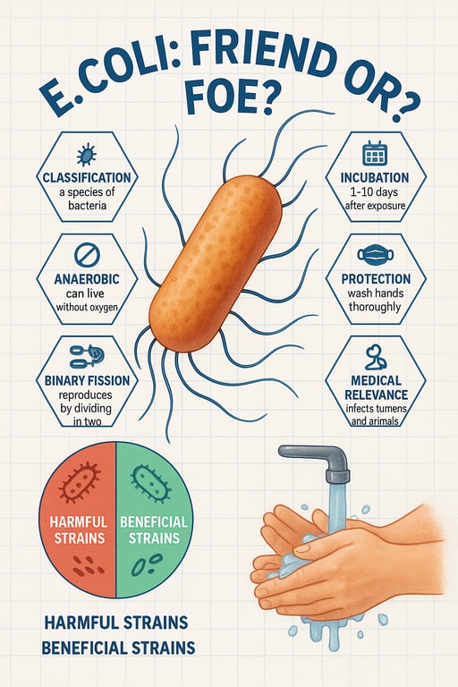 Understanding E. Coli: Friend or Foe?