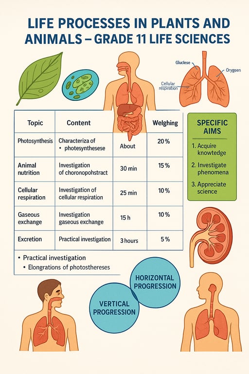 Exploring Life Processes: Plants & Animals Unplugged