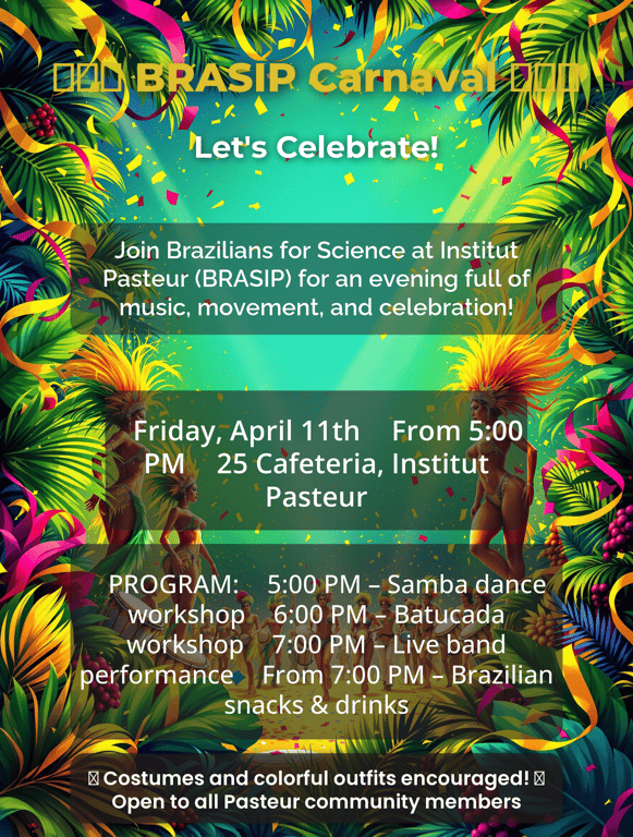 Carnaval Celebration at Institut Pasteur!