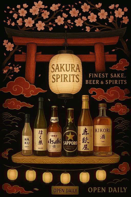 Taste of Japan: Sake, Beer & Spirits Extravaganza!