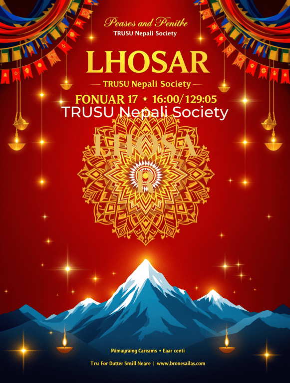 Lhosar Celebration by TRUSU Nepali Society