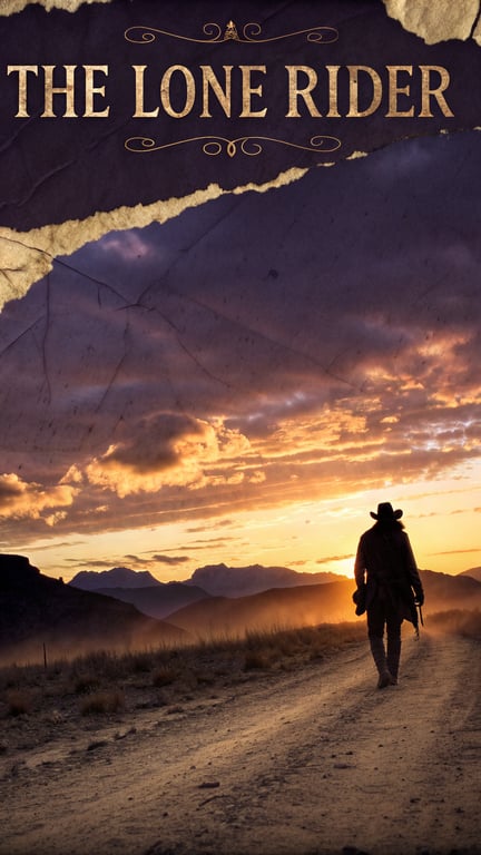 Epic Western Frontier: A Cinematic Cowboy Tale