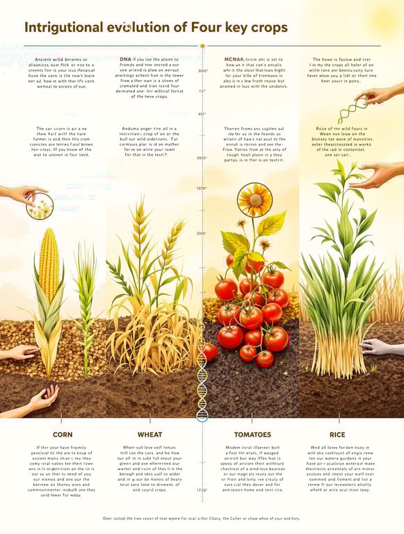 Harvesting History: The Evolution of Domesticated Crops