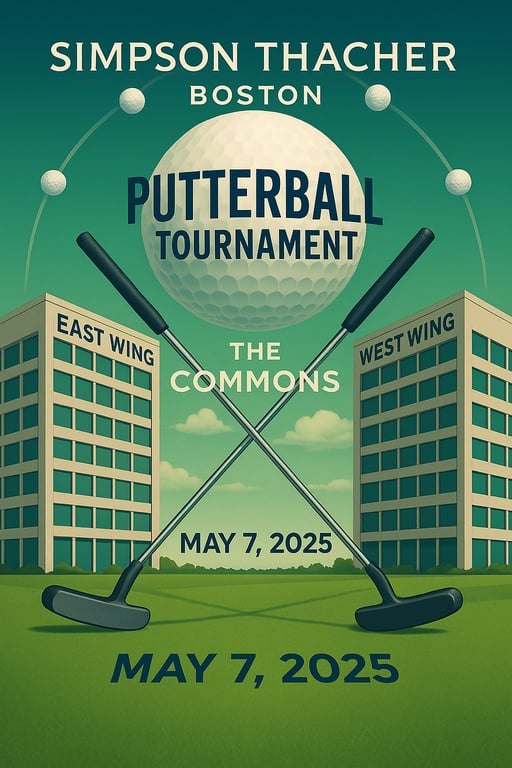 Putterball Showdown: East Wing vs. West Wing
