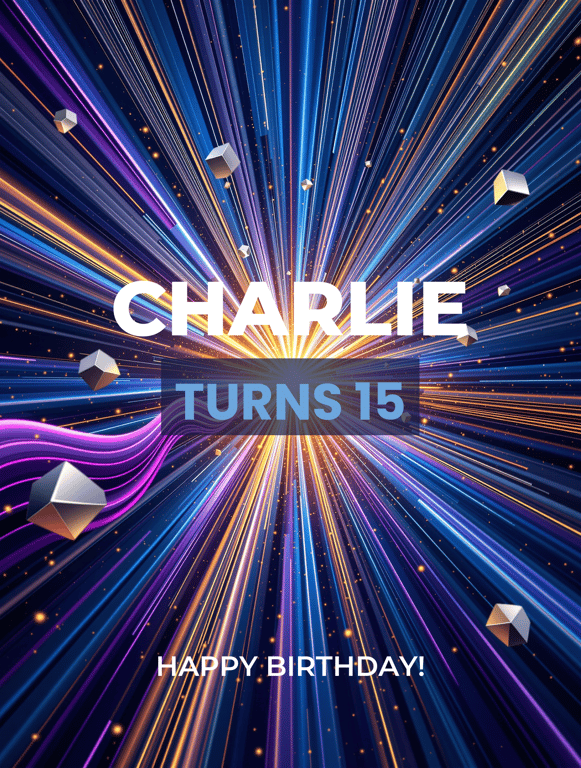 Charlie’s Epic 15th Birthday Blast!