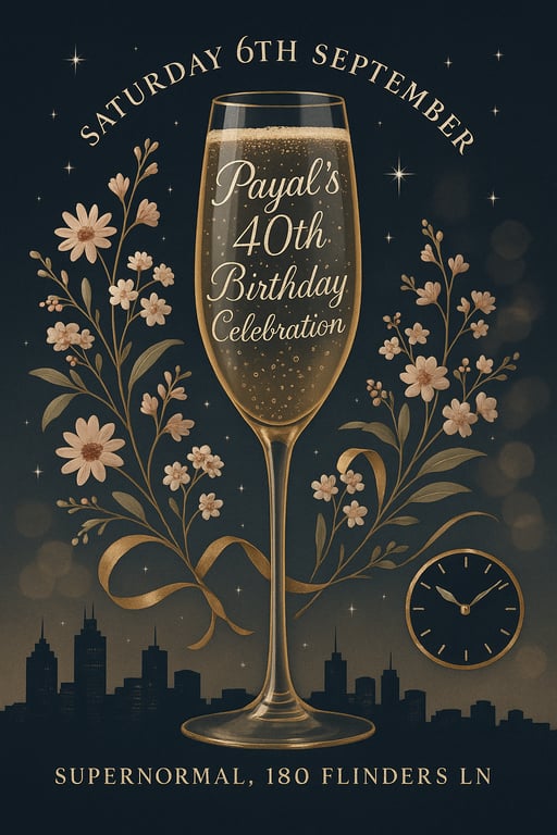 40 & Fabulous: Payal's Birthday Bash!
