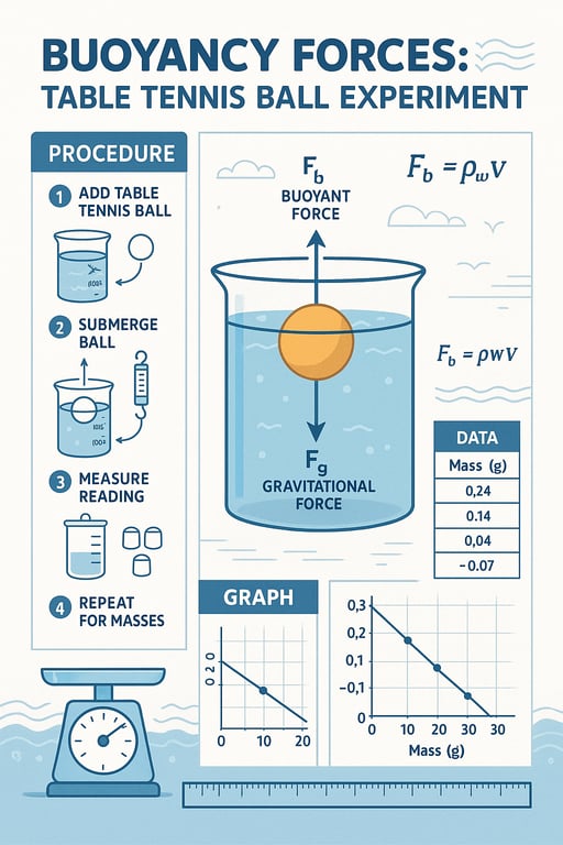 Submerged Forces: The Physics of Floating Balls