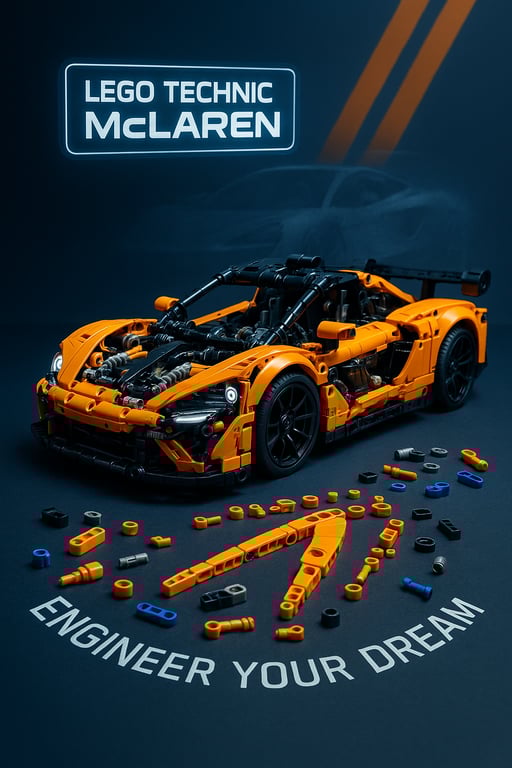 Built for Speed: The LEGO Technic McLaren
