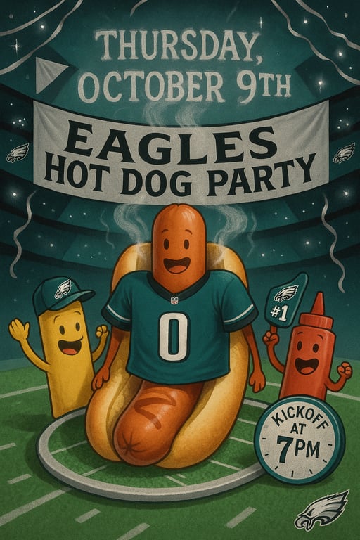 Eagle's Feast: Hot Dog Extravaganza!