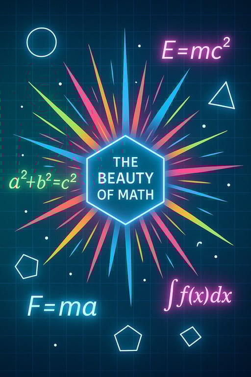 Educational Information - Mathematics Formulas and Shapes Poster