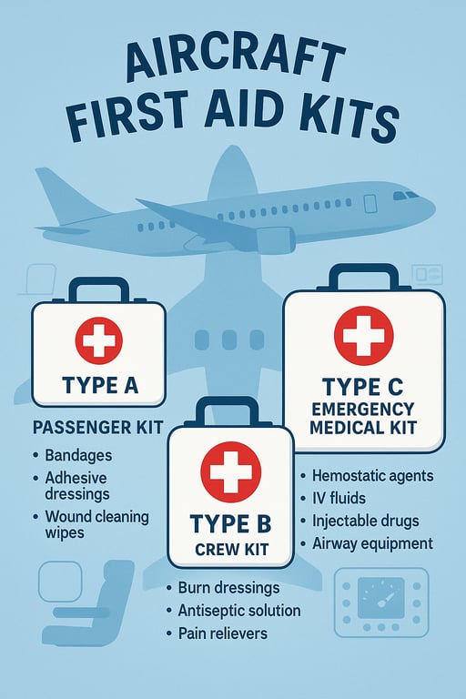 Sky High Safety: The Essential First Aid Kits on Board