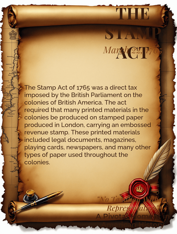 The Stamp Act: Catalyst of Revolution