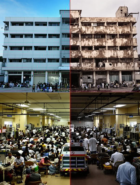 Healthcare in Crisis: A Tale of Two Karachi Hospitals