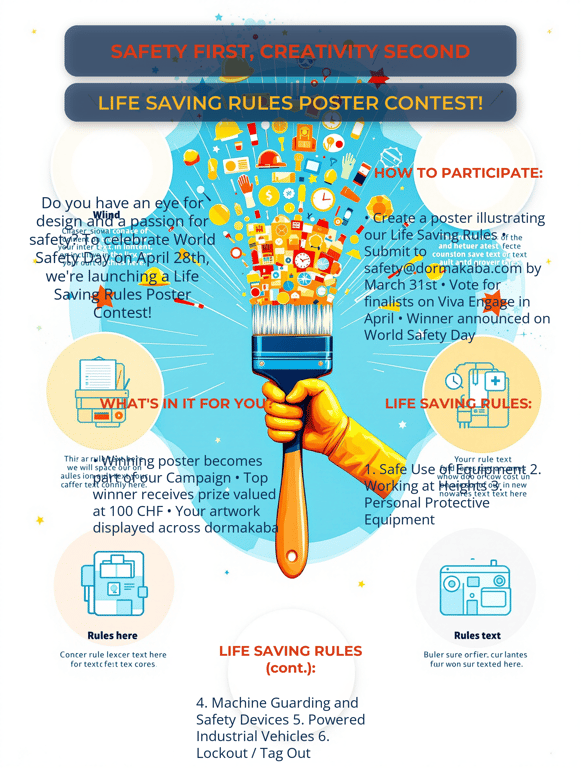 Art Meets Safety: Life Saving Rules Contest!