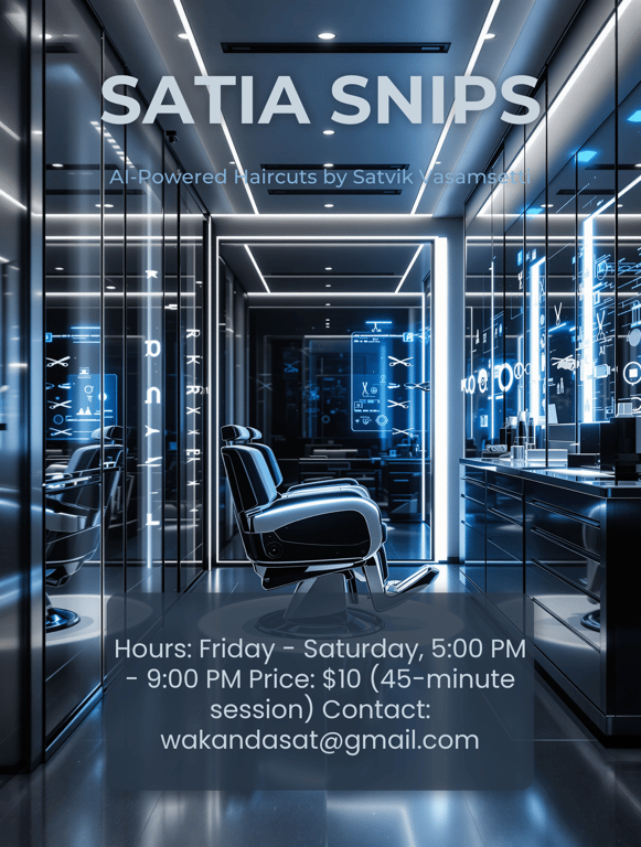 Snip into Style with Satvik!