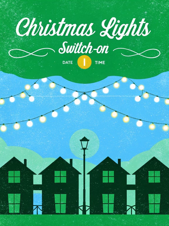 Local Christmas Lights Switch-On