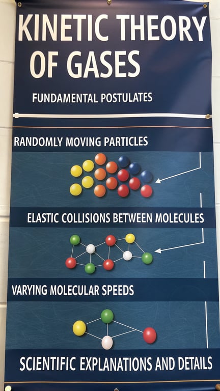 Kinetic Theory of Gases: Fundamental Postulates
