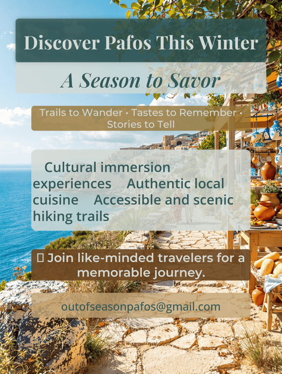 Warm Winter Wanderlust in Pafos