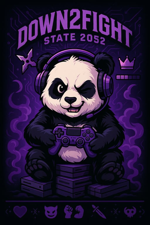 Fight Club with a Panda Twist!