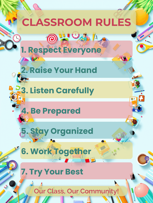 Classroom Code of Conduct