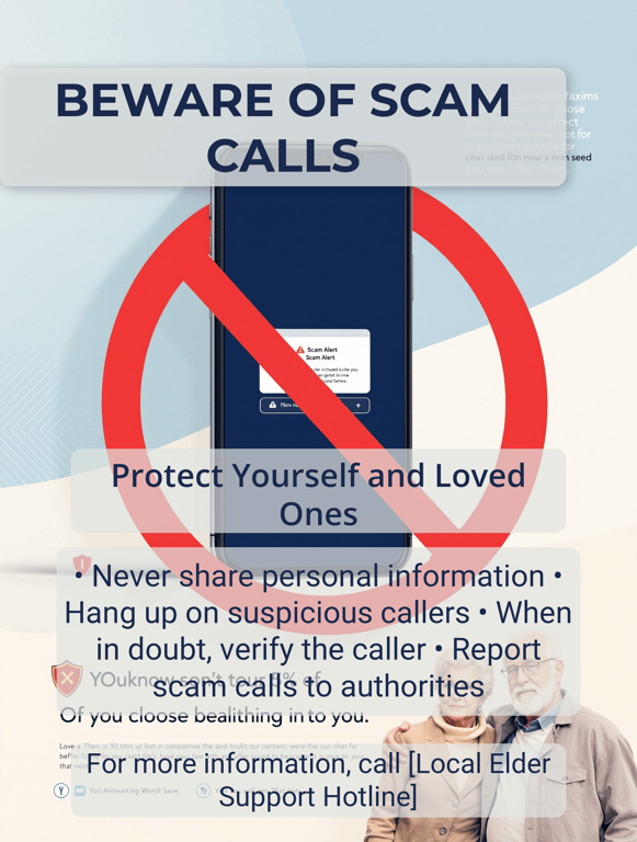 Don't Get Tricked: Scam Call Awareness for Seniors